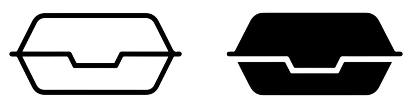 take away food container icon