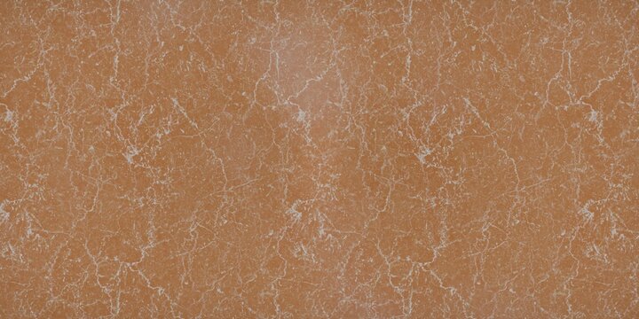 Terracotta marble texture background, polished orange stone surface with white veins, elegant natural mineral material for interior design