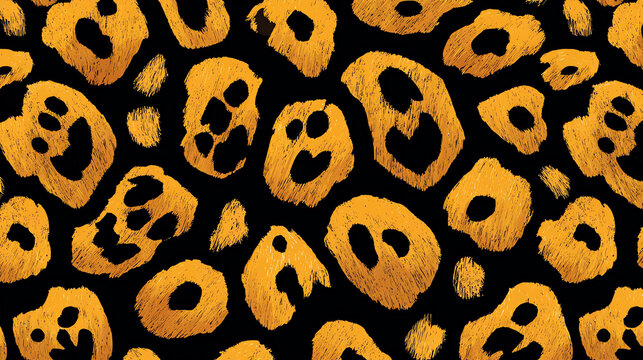 Leopard Print Pattern Design