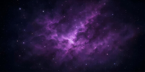 Abstract space galaxy background with stars, nebula and cosmic starfield in a dark pink universe sky illustration © RD Visuals