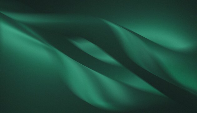 Abstract background soft green ligh with wave lines.
