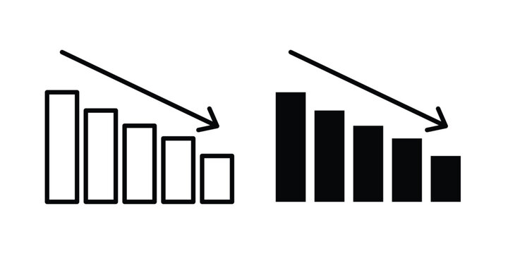 Chat arrow down icon. symbol pictogram. UX UI icon
