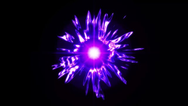 Animation of hand drawn blue splash transition collection, seamless loop explosion lights optical lens flare effect transition, foam bubbles and anime style elements isolated on black screen. 4K video
