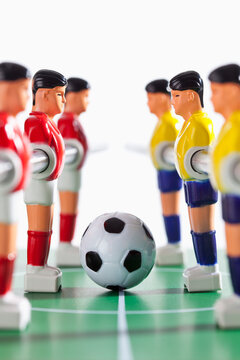 Figurines of table football