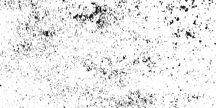 Grunge vintage white and black vector wall distressed dirty noise rust cracked pain background. messy dusty chalk splat dirt rusty noise overlay concrete wall texture background.