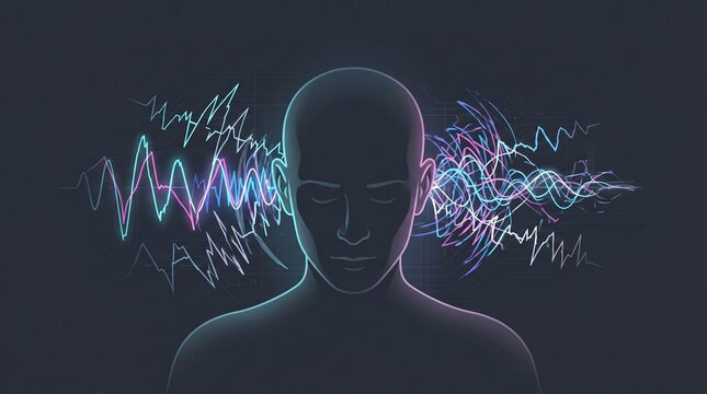 Radio Frequency Interference Hallucination Concept Illustration