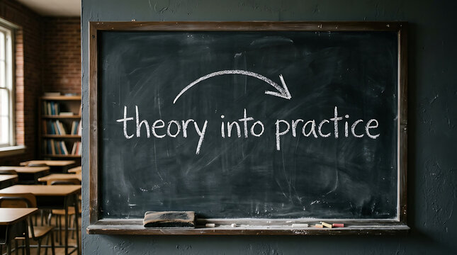 Bridging Knowledge Gaps Visualizing the Transformation from Theory to Practical Application in Education