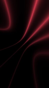 Looping line red color background video potrait