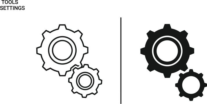 Pdf document icons black and white vector illustration