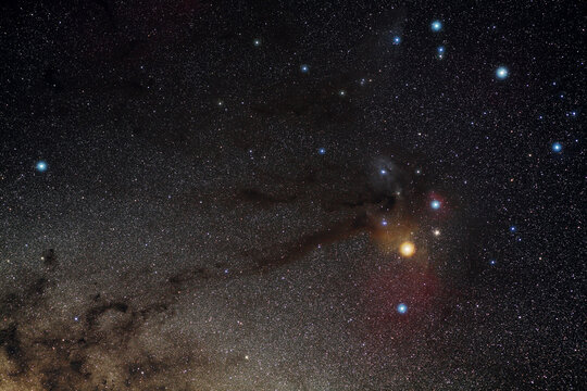 Scorpius, constellation, Antares region