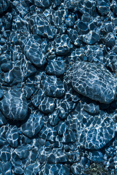 Water surface of River Isar