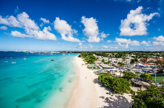 Caribbean, Antilles, Lesser Antilles, Barbados, Beach near Garrison