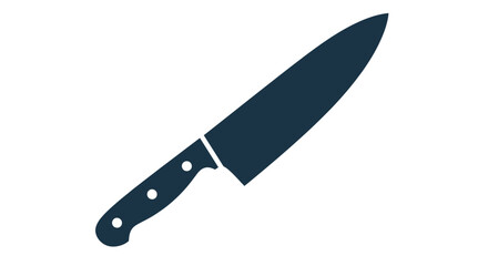 Chef Knife Silhouette Icon © Entus