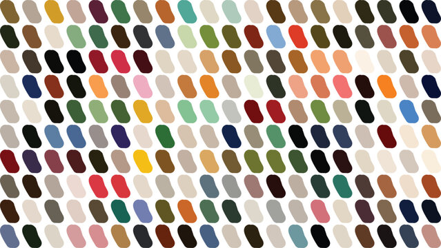 Shape pattern colorful design illustration