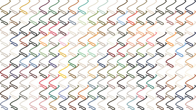 Abstract lines illustration pattern design