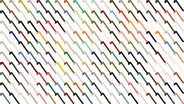 Abstract line shape pattern art illustration