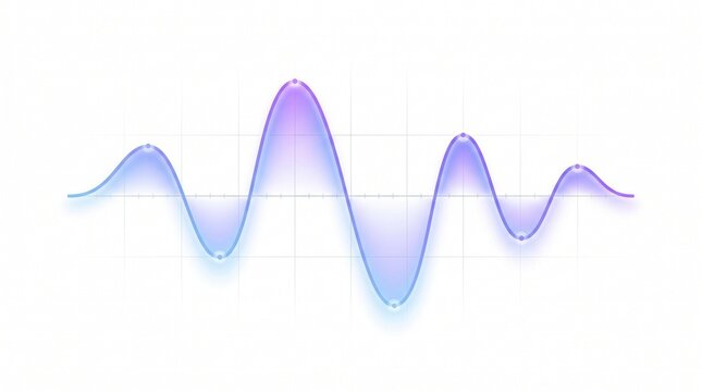 Dual Emotional Wave Graph Representing Bipolar Mood Swings