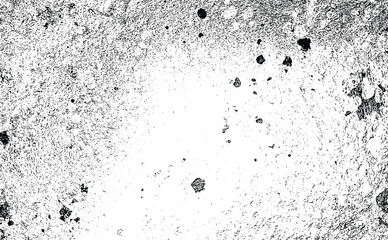 Obraz premium Dense charcoal speckle texture with large round stains
