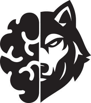 Wolf Brain Logo
