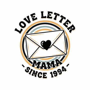 Emotional Love Letter Design, Heartfelt Message, Graphic Art, Creative Style