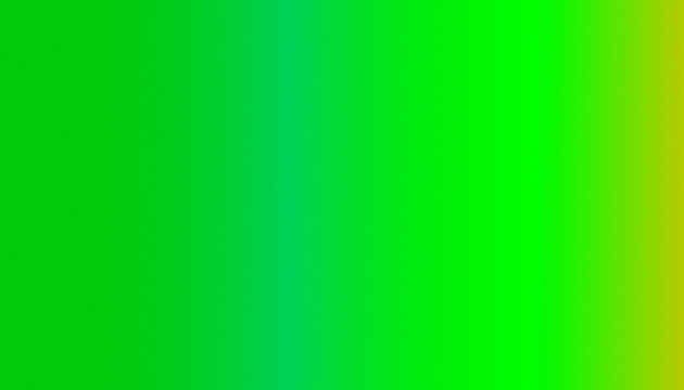 "Natural Green Color Gradient - Bright Lime Green to Yellow Smooth Transition Abstract Wallpaper Vector Illustration"
