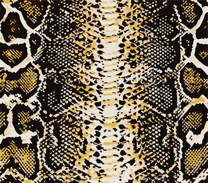 Snake skin pattern, design, funny drawing, seamless pattern. Lettering poster  t shirt textile graphic design wallpaper, wrapping paper.