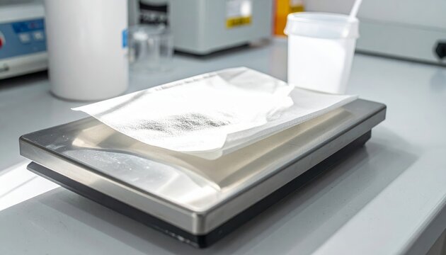 Powder on Laboratory Scale for Precise Measurement