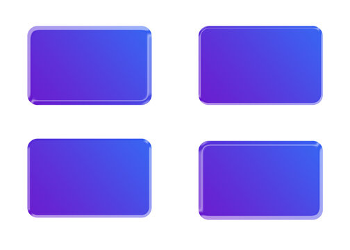 Four purple rectangular blocks arranged in two rows on a flat surface