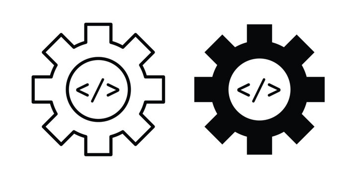 Optimization icon symbol Isolated. Vector Illustration.