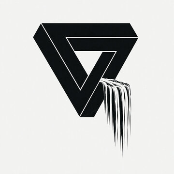 impossible triangle waterfall