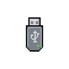 Pixel art usb flash drive © Nirna