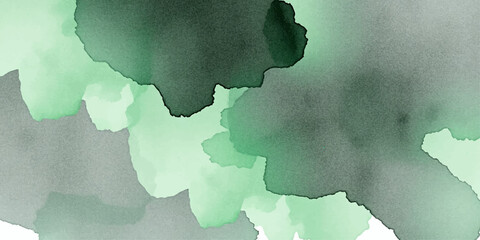 A 3d illustration of a green grunge texture map showing the paper silhouette and geography borders of a European country land like France or Poland © HMRabiul