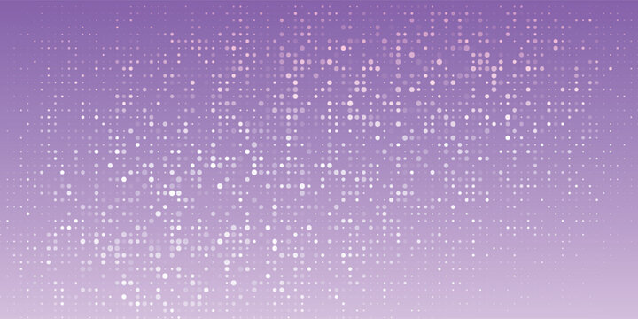 Purple Halftone Dot Pattern Background with Soft Gradient EPS10