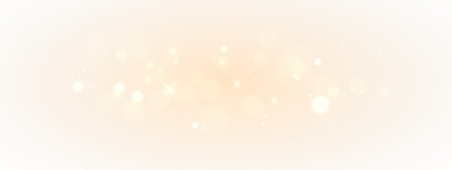 Abstract glowing stardust vector PNG with golden particles and magical sparkle lights, transparent background overlay, luxury glitter decoration for creative design use © Ihor