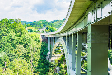 天竜峡大橋 ( 天龍峡大橋 )の 遊歩道 そら散歩 【 長野県 飯田市 の そらさんぽ天竜峡 】 © show999