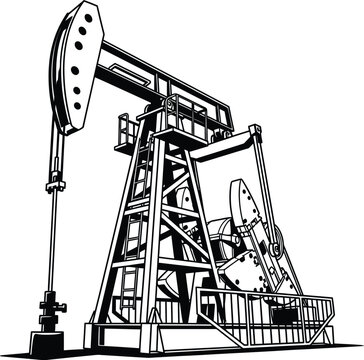 Oil Pump Jack Machinery Equipment.