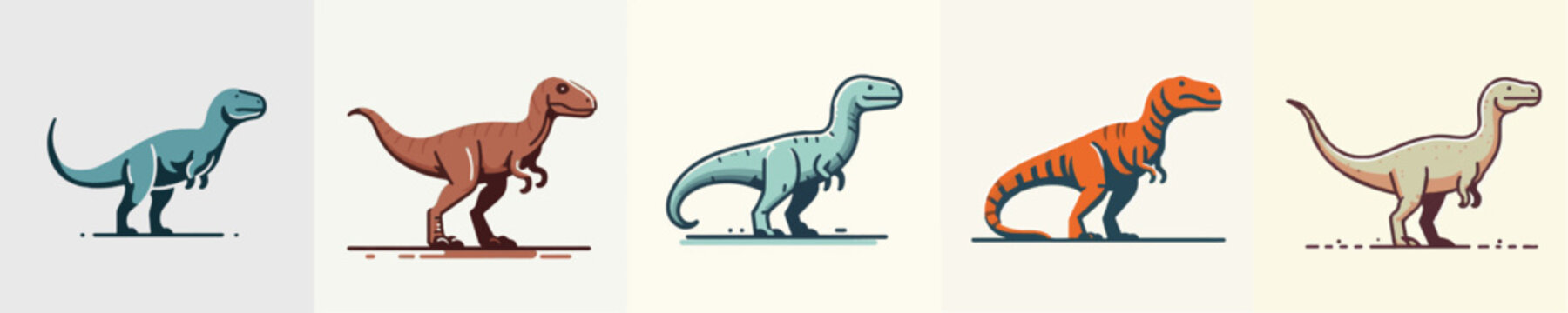 Allosaurus Vector Illustration