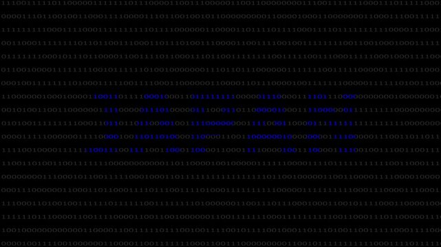 Japan country name in Binary Code Pattern. Binary numbers base background. Digital technology.