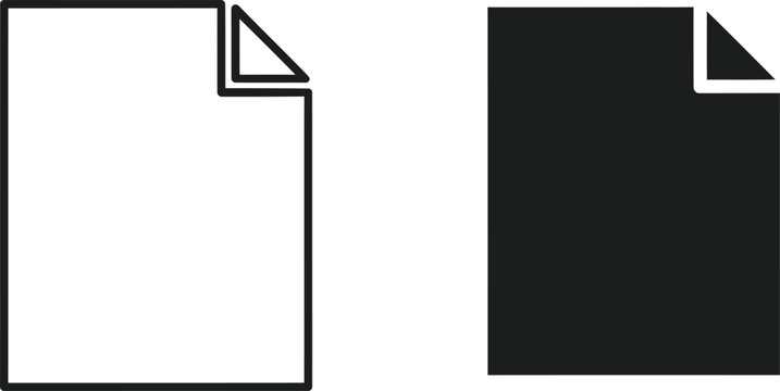 black and white paper template