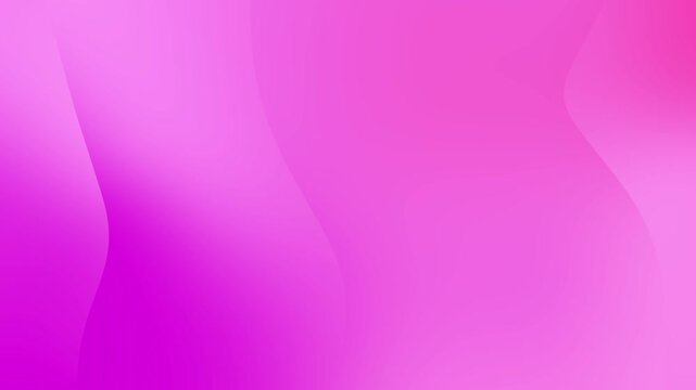 Vibrant pink background with abstract shapes and gradient effect 4k animation looping