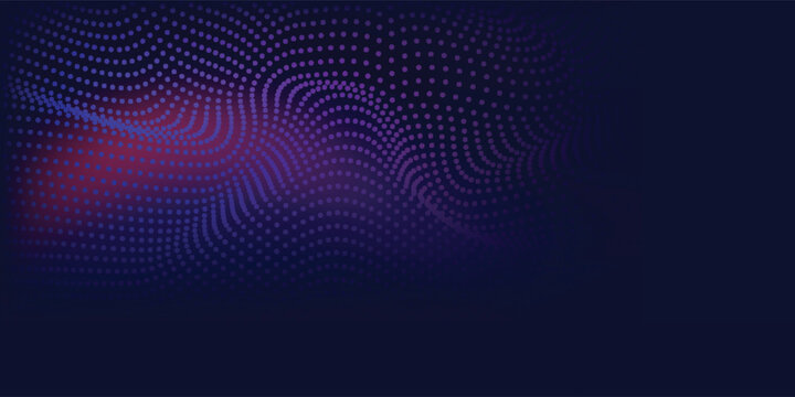 abstract technology particles mesh background