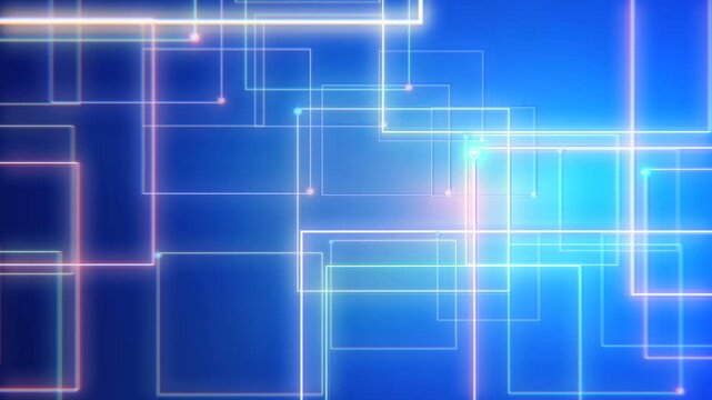 青い通信回転