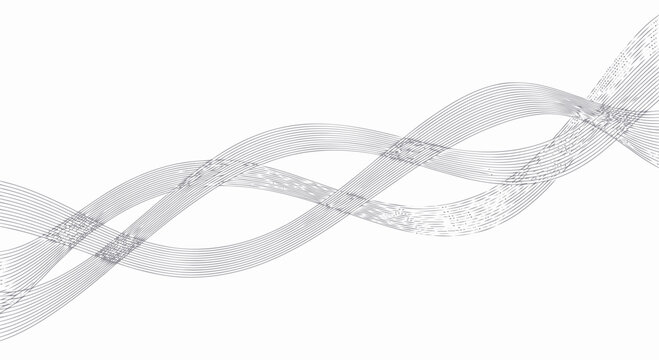 Chain links made of metal material.