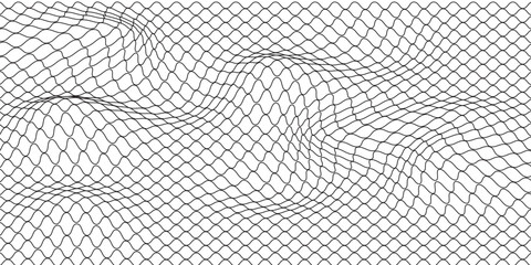 Mesh texture for fishing nets. Grunge pattern for sportswear or soccer goal, volleyball net, basketball hoop, hockey, athletics. Mesh modern net © ribut