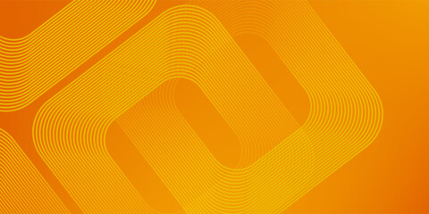 Orange abstract background. Minimal pattern. Vibrant gradient geometric lines. Modern design. Suit for banner, cover, business, flyer, poster, website, brochure, corporate © crew