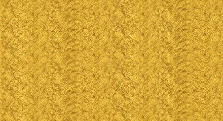 Fototapeta premium Yellow textured paper background with fine patterns