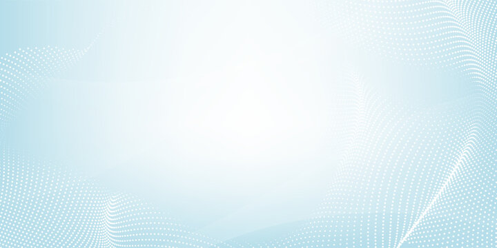 Bright texture background with abstract blue white dot wave pattern. Abstract digital background of big data technology.