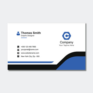 Minimalist Corporate Business Card Template