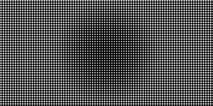 Monochrome halftone grid background pattern.- Illustration