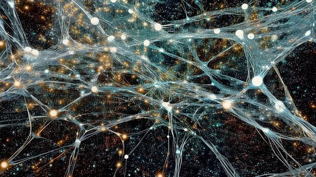 Abstract Multi-Layered Transparent Wave Composition
